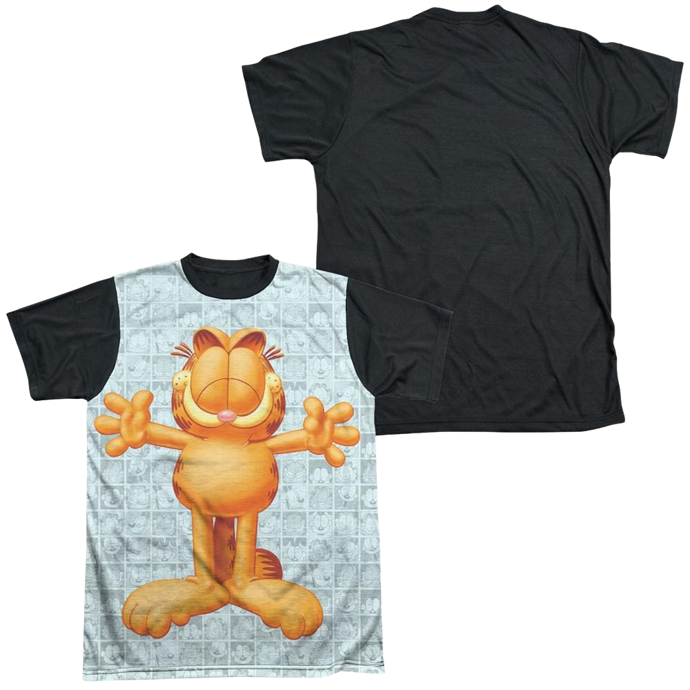 Garfield Free Hugs - Men's Black Back T-Shirt Men's Black Back T-Shirt Garfield   