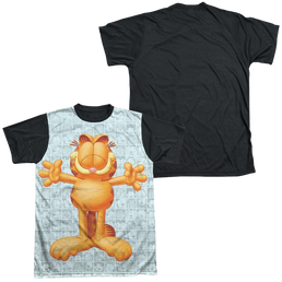 Garfield Free Hugs - Men's Black Back T-Shirt Men's Black Back T-Shirt Garfield   