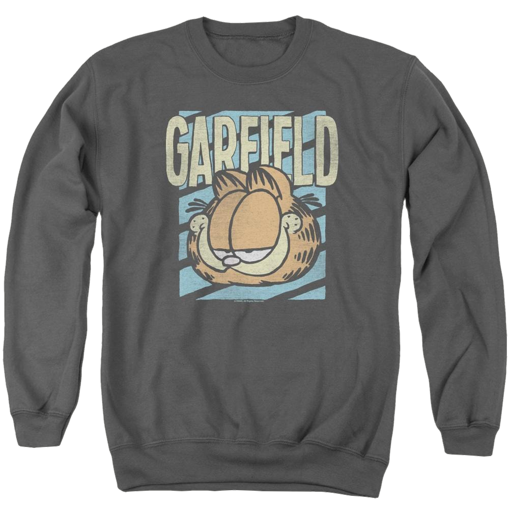 Garfield Rad Garfield - Men's Crewneck Sweatshirt Men's Crewneck Sweatshirt Garfield   