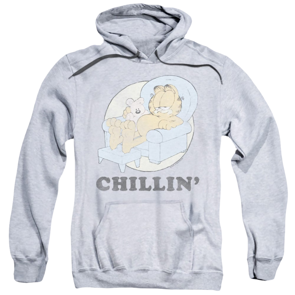 Garfield Chillin - Pullover Hoodie Pullover Hoodie Garfield   