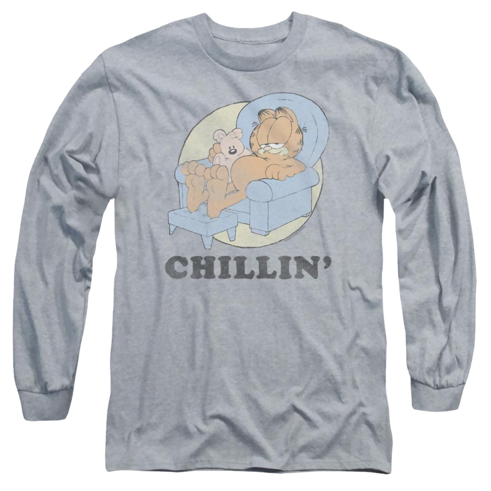 Garfield Chillin - Men's Long Sleeve T-Shirt Men's Long Sleeve T-Shirt Garfield   