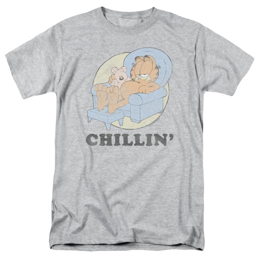 Garfield Chillin - Men's Regular Fit T-Shirt Men's Regular Fit T-Shirt Garfield   