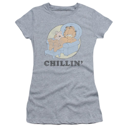 Garfield Chillin - Juniors T-Shirt Juniors T-Shirt Garfield   