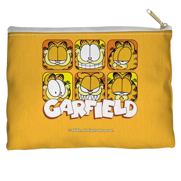 Garfield Faces - Straight Bottom Accessory straight bottom pouch