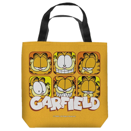 Garfield Faces - Tote Bag Tote Bags Garfield   