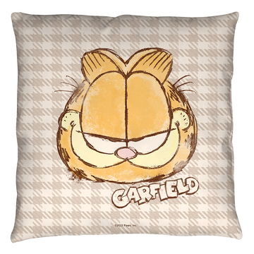 Garfield Watercolor throw pillow