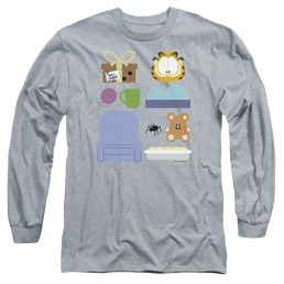 Garfield Gift Set - Men's Long Sleeve T-Shirt Men's Long Sleeve T-Shirt Garfield   