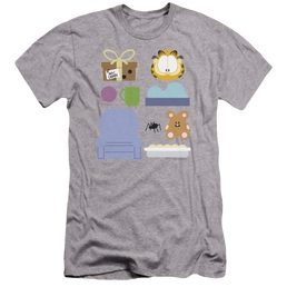 Garfield Gift Set - Men's Premium Slim Fit T-Shirt Men's Premium Slim Fit T-Shirt Garfield   