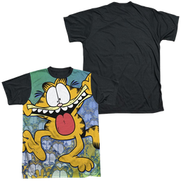 Garfield Goofy Face - Men's Black Back T-Shirt Men's Black Back T-Shirt Garfield   