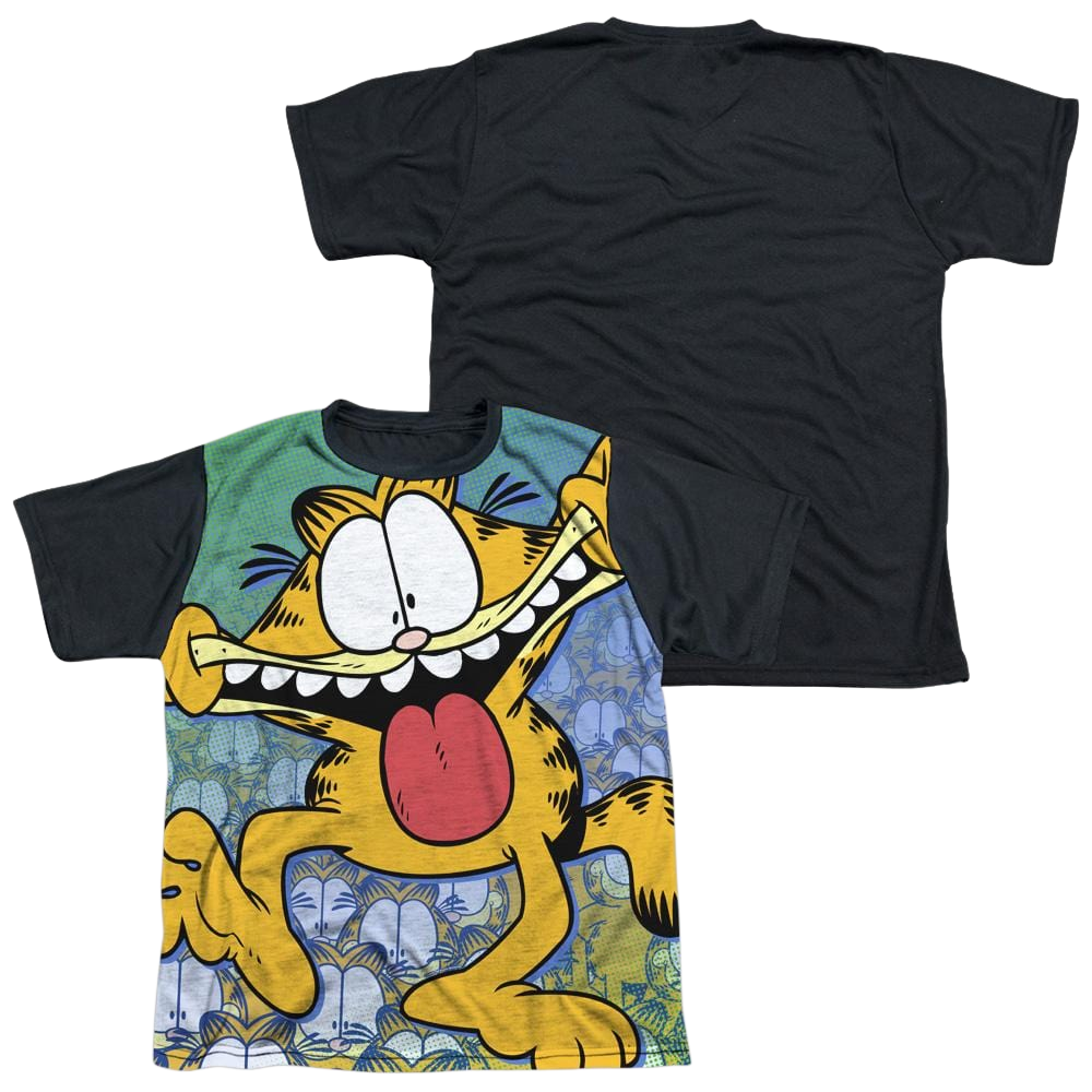 Garfield Goofy Face - Youth Black Back T-Shirt (Ages 8-12) Youth Black Back T-Shirt (Ages 8-12) Garfield   