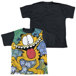 Garfield Goofy Face - Youth Black Back T-Shirt (Ages 8-12) Youth Black Back T-Shirt (Ages 8-12) Garfield   