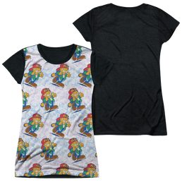 Garfield Cool Cat - Juniors Black Back T-Shirt Juniors Black Back T-Shirt Garfield   