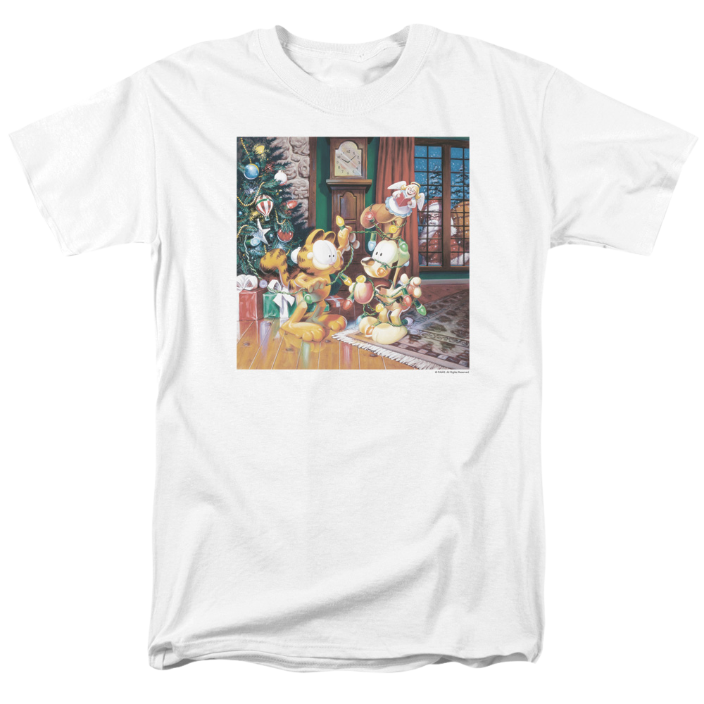 Garfield Odie Tree - Men's Regular Fit T-Shirt Men's Regular Fit T-Shirt Garfield   
