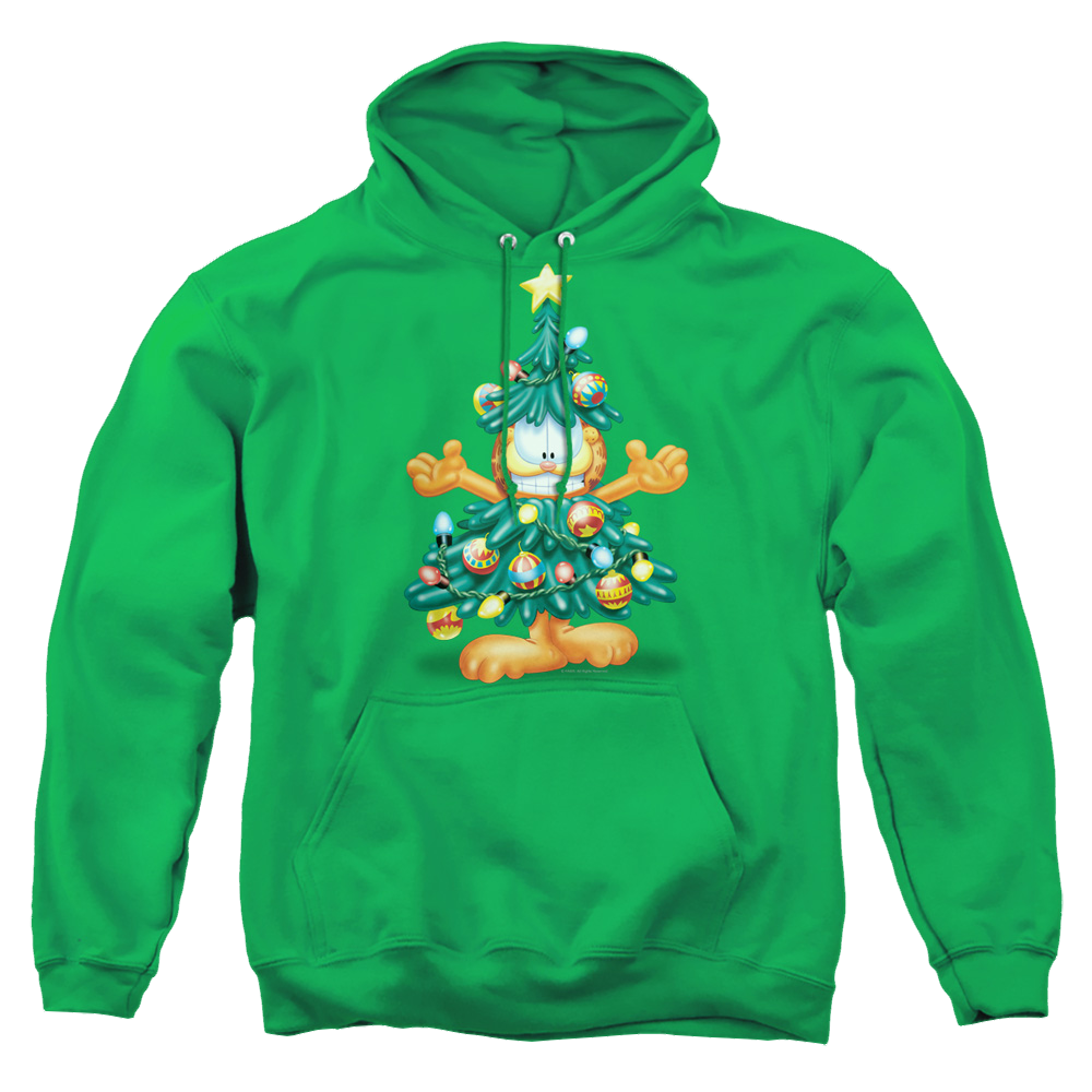 Garfield Tree - Pullover Hoodie Pullover Hoodie Garfield   