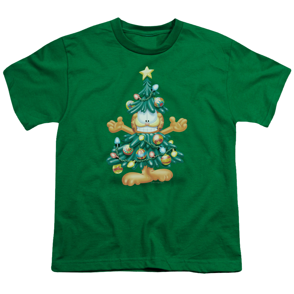 Garfield Tree - Youth T-Shirt (Ages 8-12) Youth T-Shirt (Ages 8-12) Garfield   