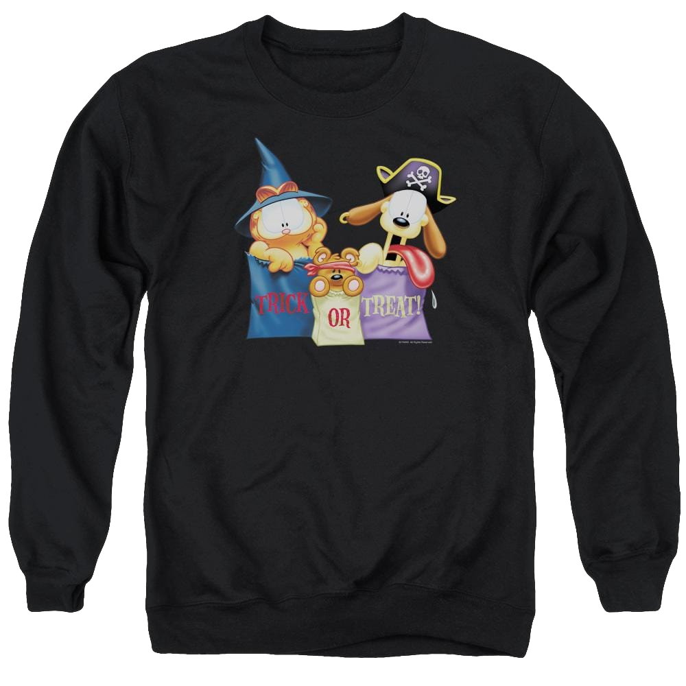 Garfield Grab Bags - Men's Crewneck Sweatshirt Men's Crewneck Sweatshirt Garfield   
