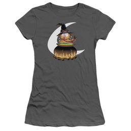 Garfield Stir The Pot - Juniors T-Shirt Juniors T-Shirt Garfield   