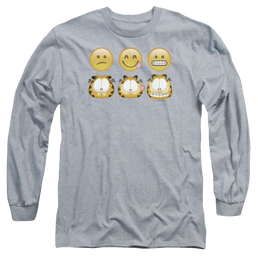 Garfield Emojis - Men's Long Sleeve T-Shirt Men's Long Sleeve T-Shirt Garfield   