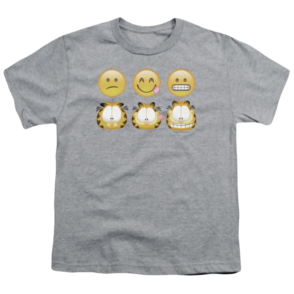 Garfield Emojis - Youth T-Shirt (Ages 8-12) Youth T-Shirt (Ages 8-12) Garfield   