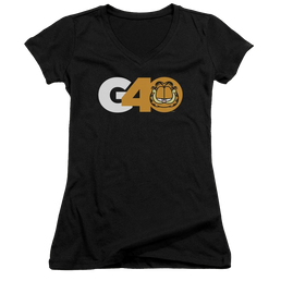 Garfield G40 - Juniors V-Neck T-Shirt Juniors V-Neck T-Shirt Garfield   
