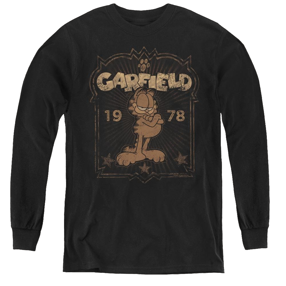 Garfield Est 1978 - Youth Long Sleeve T-Shirt Youth Long Sleeve T-Shirt Garfield   