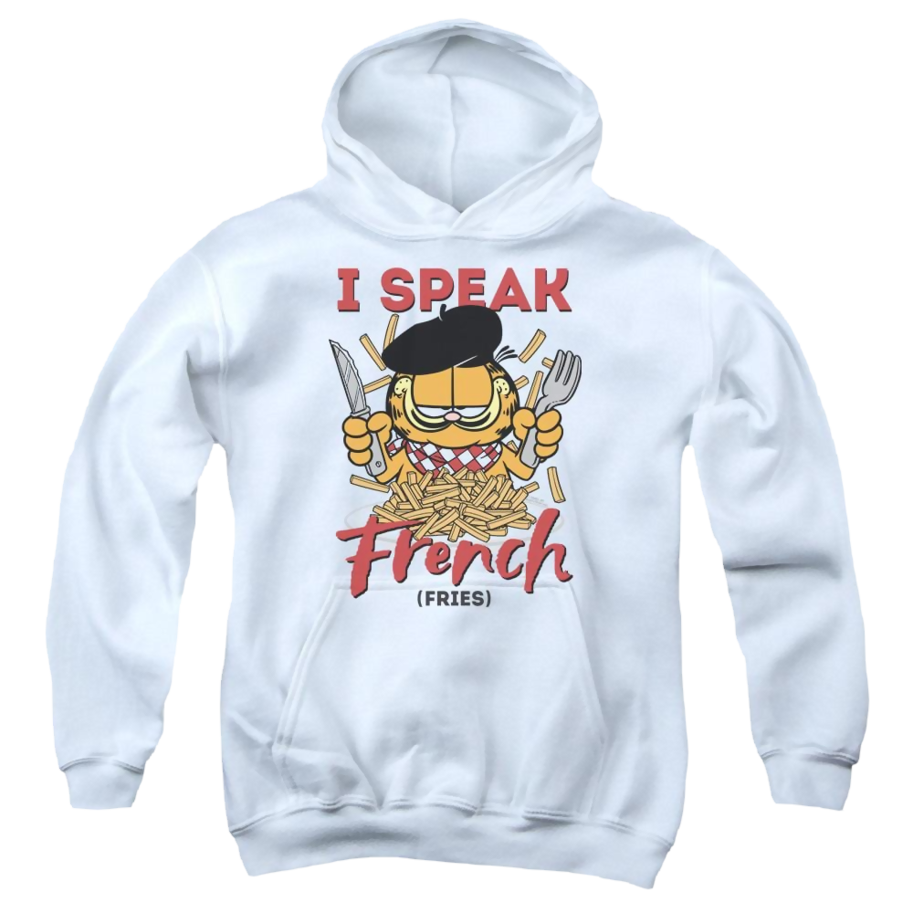 Garfield Speaking Love - Youth Hoodie (Ages 8-12) Youth Hoodie (Ages 8-12) Garfield   