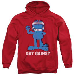 Garfield Got Gains - Pullover Hoodie Pullover Hoodie Garfield   