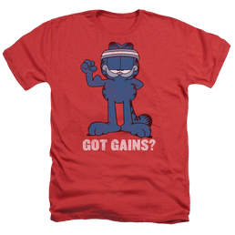 Garfield Got Gains - Men's Heather T-Shirt Men's Heather T-Shirt Garfield   