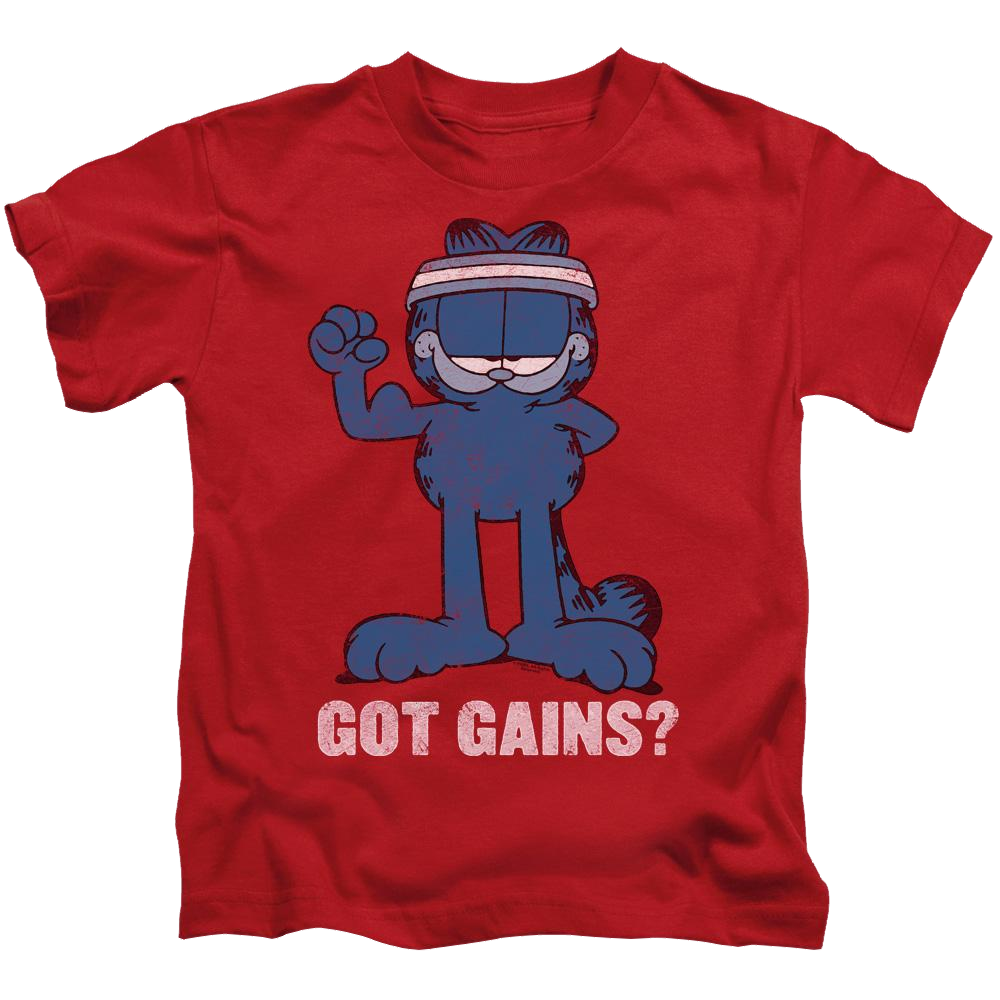 Garfield Got Gains - Kid's T-Shirt (Ages 4-7) Kid's T-Shirt (Ages 4-7) Garfield   