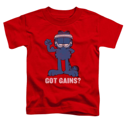 Garfield Got Gains - Toddler T-Shirt Toddler T-Shirt Garfield   