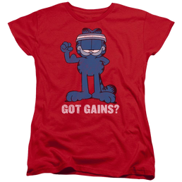Garfield Got Gains - Women's T-Shirt Women's T-Shirt Garfield   