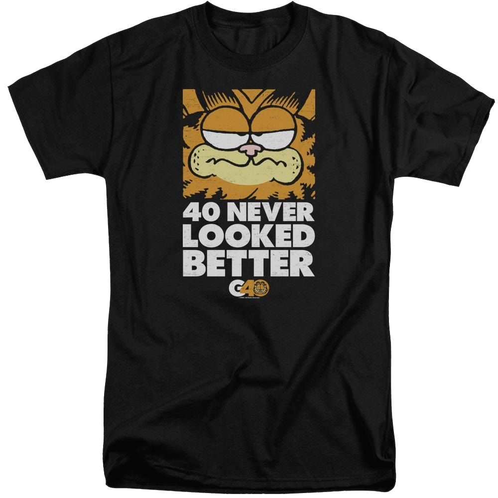Garfield 40 Looks - Men's Tall Fit T-Shirt Men's Tall Fit T-Shirt Garfield   