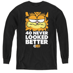 Garfield 40 Looks - Youth Long Sleeve T-Shirt Youth Long Sleeve T-Shirt Garfield   