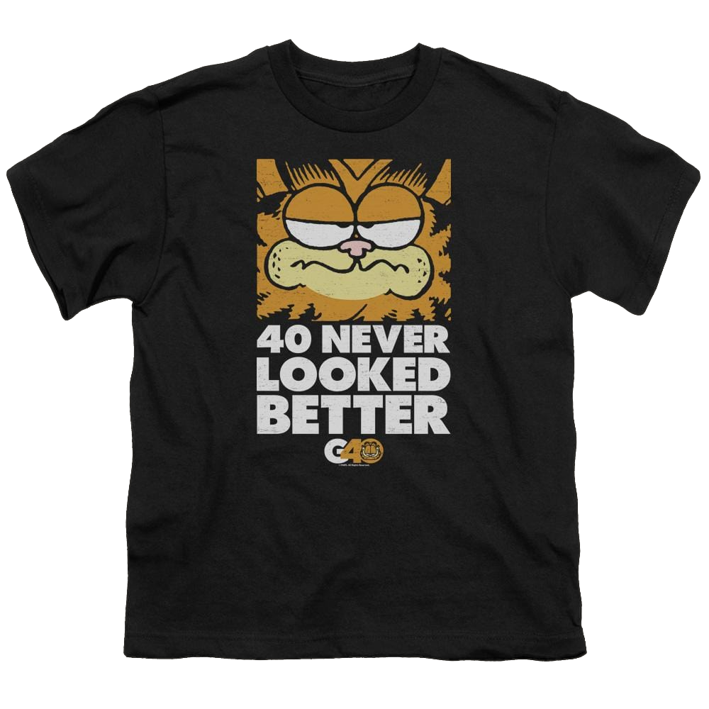 Garfield 40 Looks - Youth T-Shirt Youth T-Shirt (Ages 8-12) Garfield   