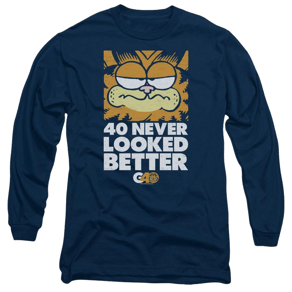 Garfield 40 Looks - Men's Long Sleeve T-Shirt Men's Long Sleeve T-Shirt Garfield   