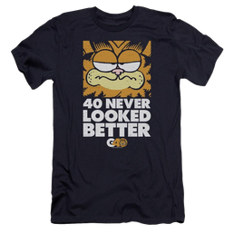Garfield 40 Looks - Men's Premium Slim Fit T-Shirt Men's Premium Slim Fit T-Shirt Garfield   