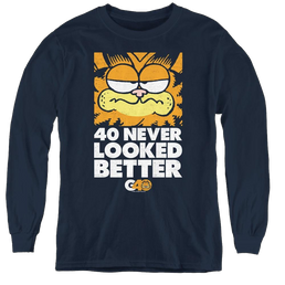 Garfield 40 Looks - Youth Long Sleeve T-Shirt Youth Long Sleeve T-Shirt Garfield   