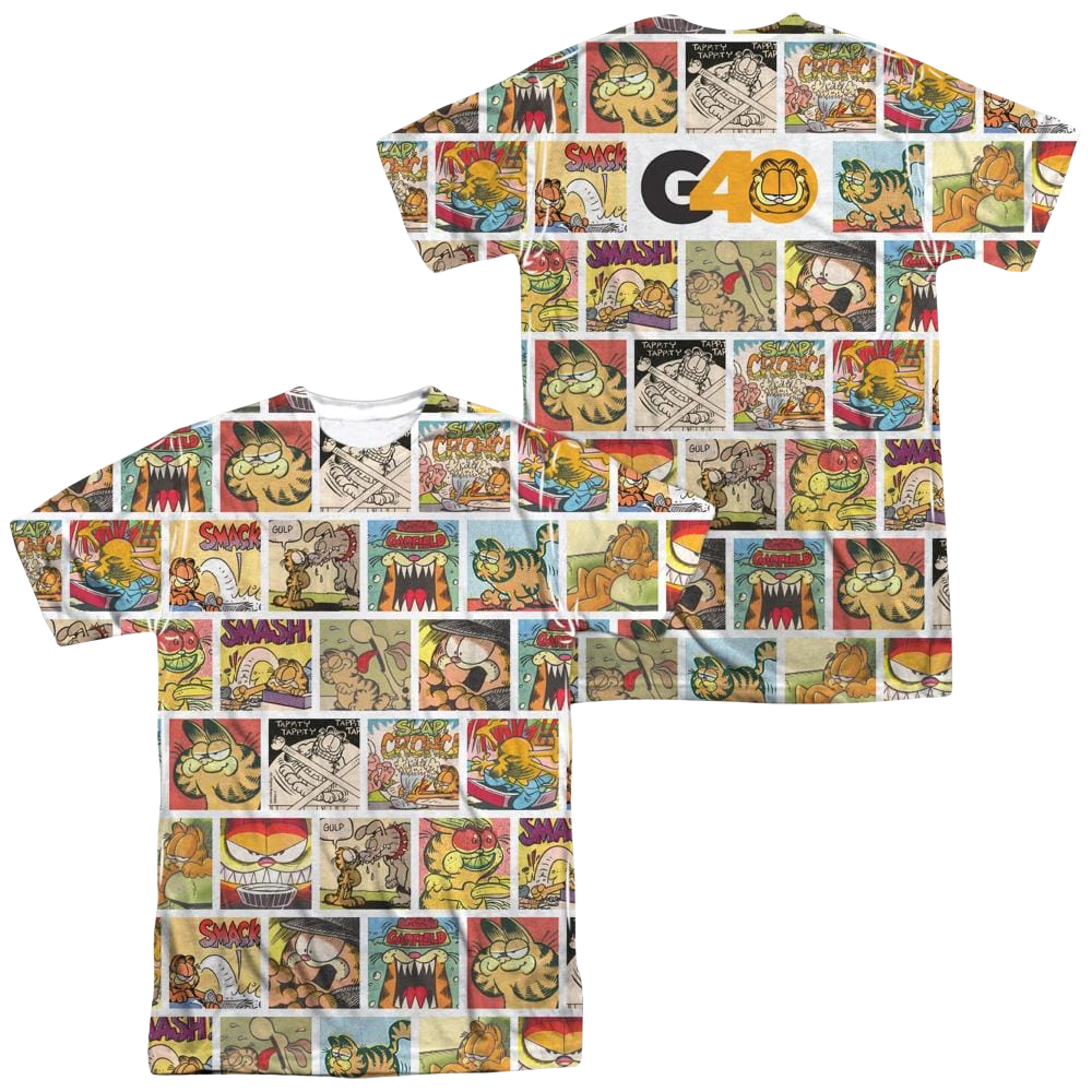 Garfield 40th Collage - Men's All-Over Print T-Shirt Men's All-Over Print T-Shirt Garfield   