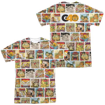 Garfield 40th Collage men's all-over print t-shirt