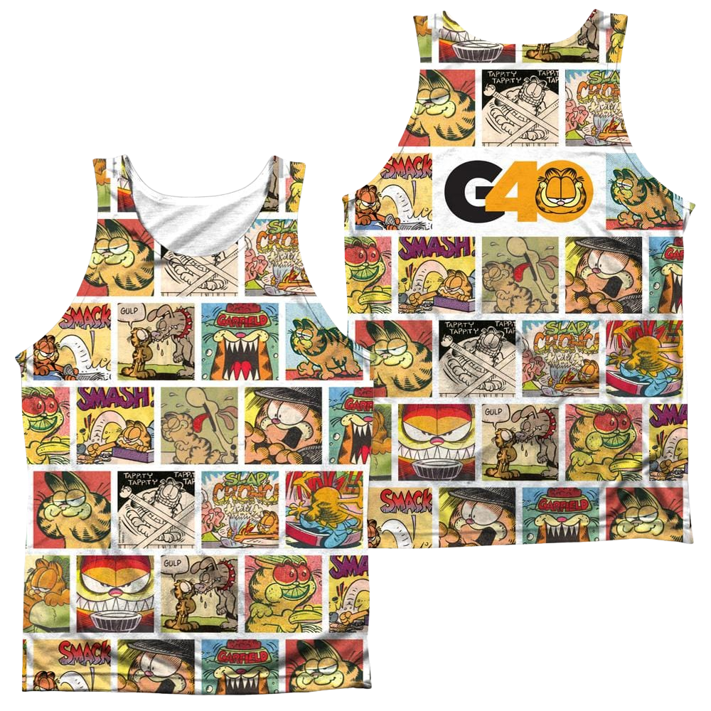 Garfield 40th Collage Men's All Over Print Tank Men's All Over Print Tank Garfield   