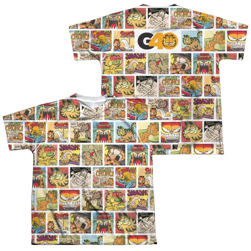 Garfield 40th Collage - Youth All-Over Print T-Shirt (Ages 8-12) Youth All-Over Print T-Shirt (Ages 8-12) Garfield   