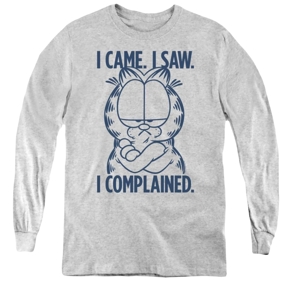 Garfield I Complained - Youth Long Sleeve T-Shirt Youth Long Sleeve T-Shirt Garfield   