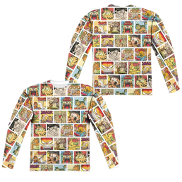 Garfield Collage - Men's All-Over Print Long Sleeve T-Shirt Men's All-Over Print Long Sleeve Garfield   