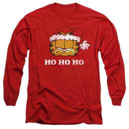 Garfield Ho Ho Ho - Men's Long Sleeve T-Shirt Men's Long Sleeve T-Shirt Garfield   
