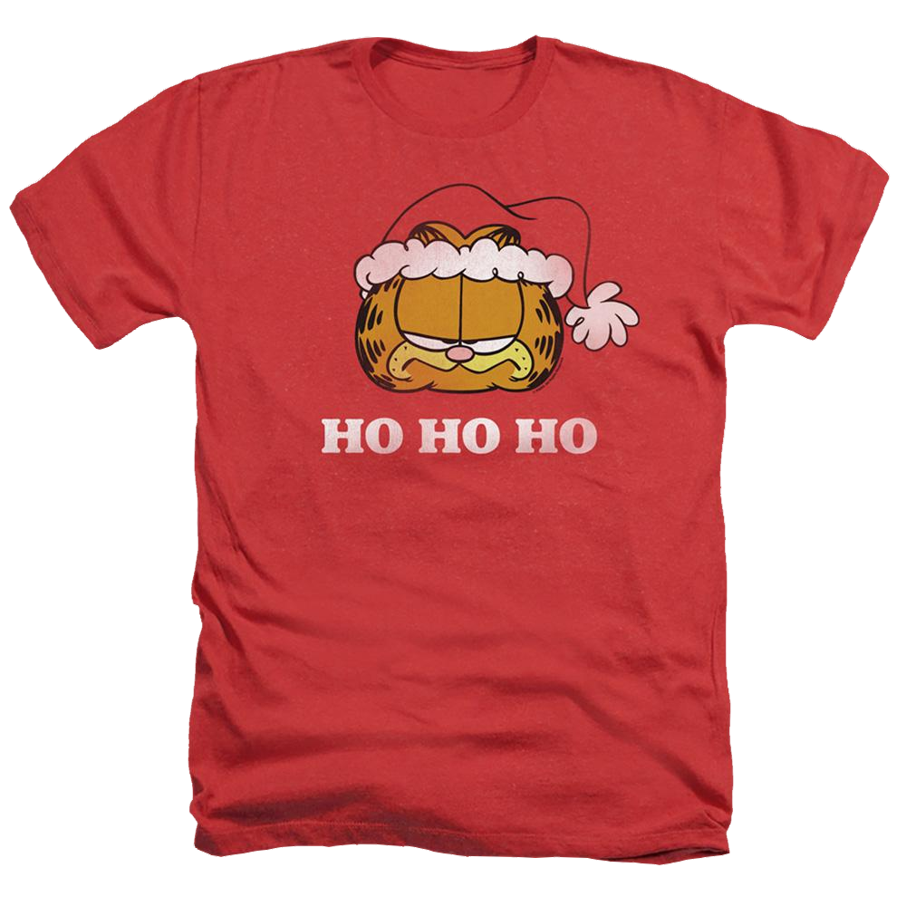 Garfield Ho Ho Ho - Men's Heather T-Shirt Men's Heather T-Shirt Garfield   