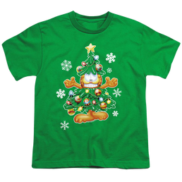 Garfield Tree - Youth T-Shirt Youth T-Shirt (Ages 8-12) Garfield   