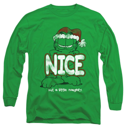 Garfield A Little Naughty - Men's Long Sleeve T-Shirt Men's Long Sleeve T-Shirt Garfield   