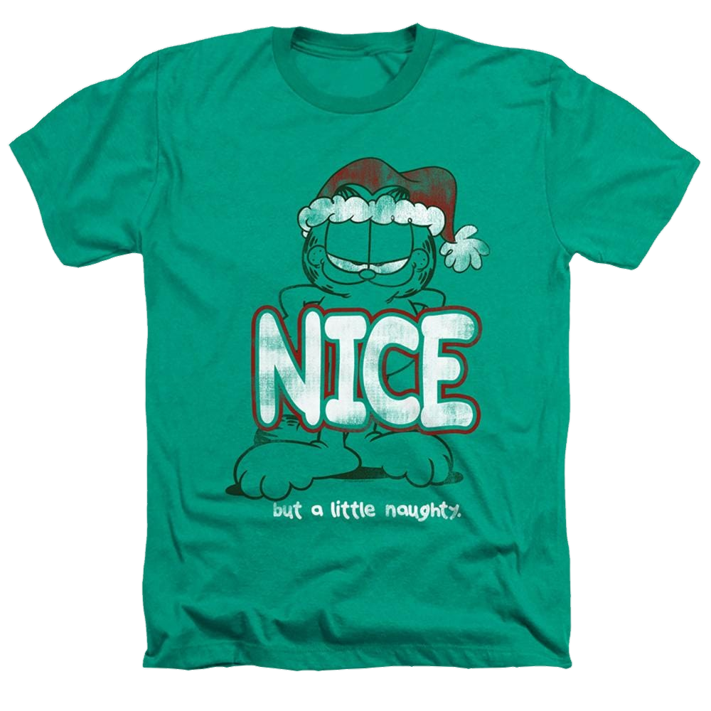 Garfield A Little Naughty - Men's Heather T-Shirt Men's Heather T-Shirt Garfield   