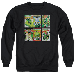 Green Lantern Gl Covers - Men's Crewneck Sweatshirt Men's Crewneck Sweatshirt Green Lantern   