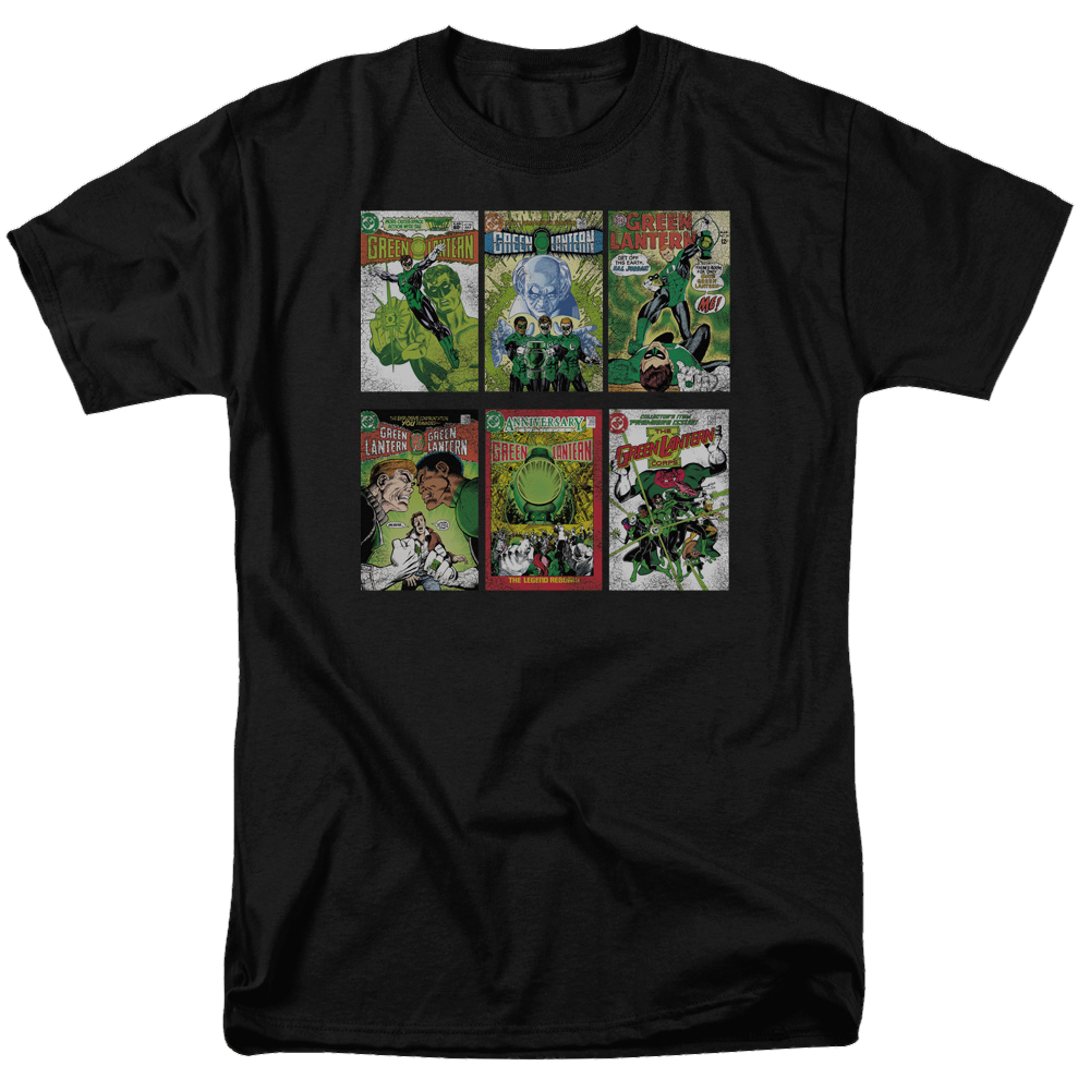 Green Lantern Gl Covers - Men's Regular Fit T-Shirt Men's Regular Fit T-Shirt Green Lantern   